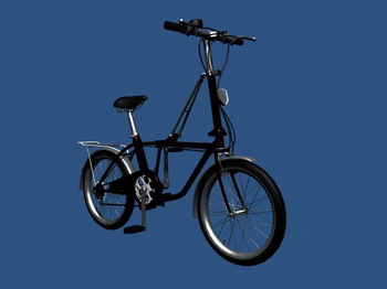 3D自行车模型4下载