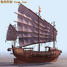 免费3dmax帆船模型下载- 3dmax模型免费下载
