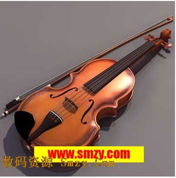 乐器3D模型 大提琴下载