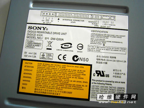 449元 SONY环保DVD刻录机低价到货
