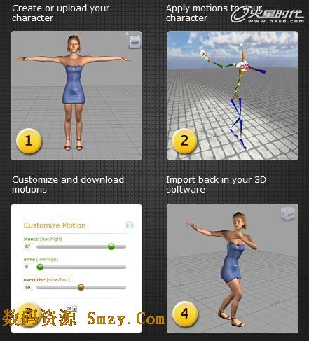 体验在线动画的乐趣吧!3D动画工具 Mixamo