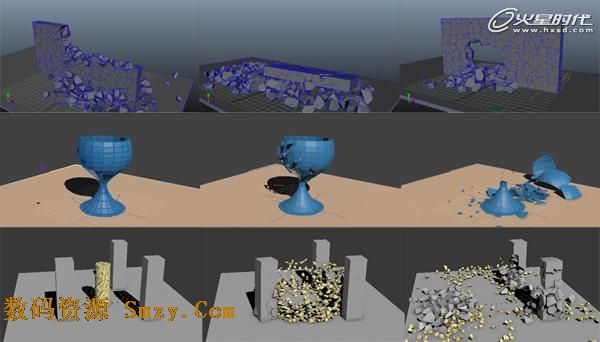 适用于3ds Max 2012和Maya 2012动力学解算
