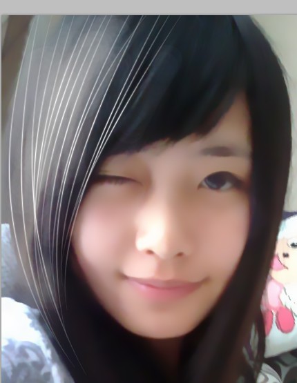 <em>Photoshop手绘教程</em> 人物照片<em>转手绘头发</em>的简单