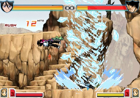 死神vs火影朽木露琪亚出招表- 死神vs火影朽木