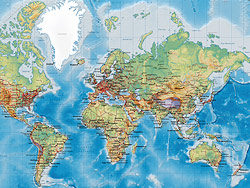 超清晰世界地图高清图片下载