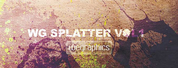 photoshop笔刷高分辨率飞溅笔刷