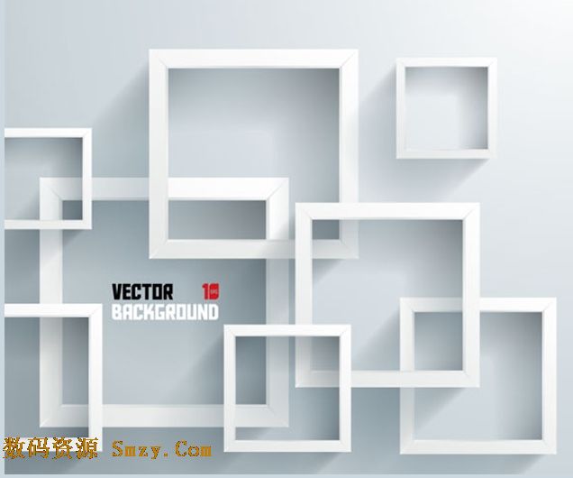 创意立体方格矢量图片下载