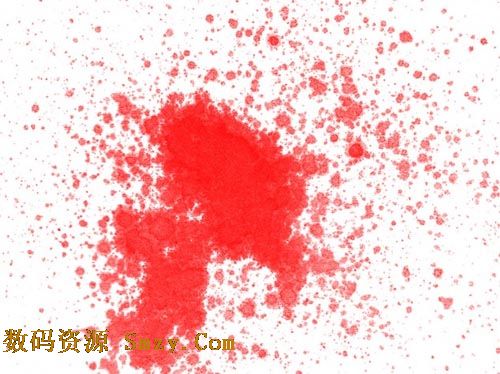 了一组ps血迹笔刷,里面包含15款不同形态的血液笔刷图片