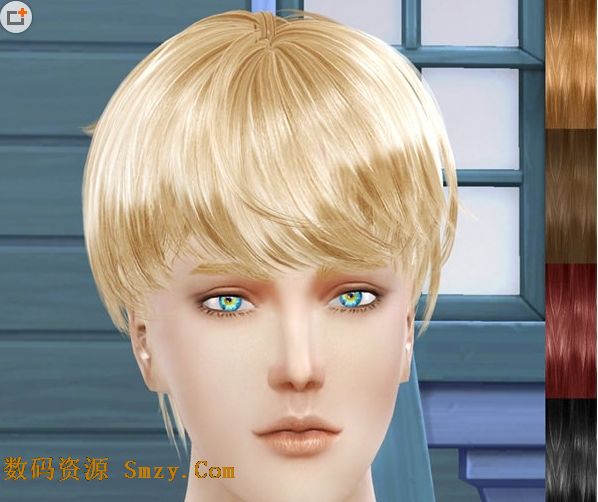 模拟人生4男性秀发mod下载(获得秀气的男性短