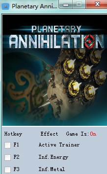 行星的毁灭修改器下载(无限能源、无限金属、