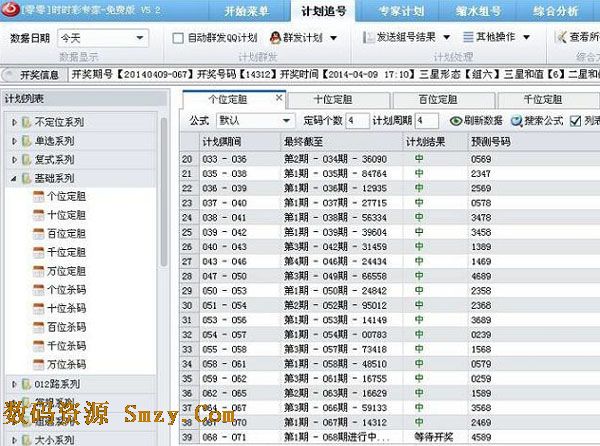 零零时时彩专家 (时时彩计划软件) v5.4 最新免费版