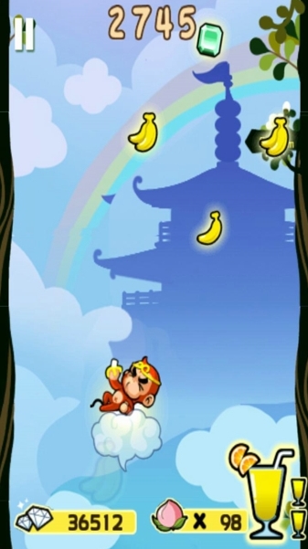 悟空蹦蹦蹦2安卓版 (手机休闲益智游戏) for an