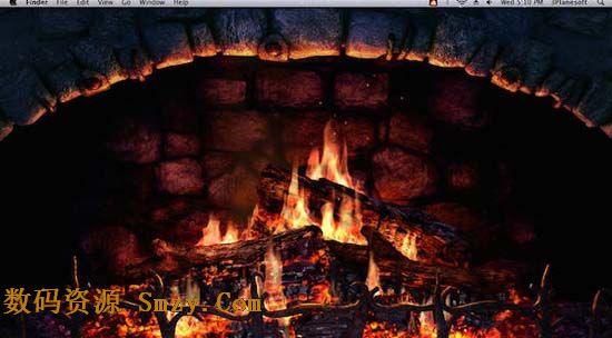 Fireplace 3D for mac下载(电脑动态壁纸软件) 