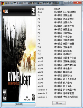 消逝的光芒全版本二十四项修改器下载