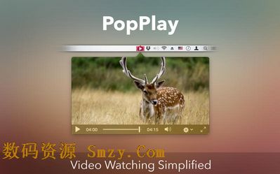 PopPlay for Mac下载(苹果电脑视频播放器) v1