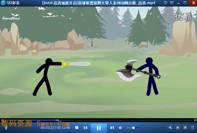 flash火柴人动画+现成的- 火柴人动画嫡长孙,褒