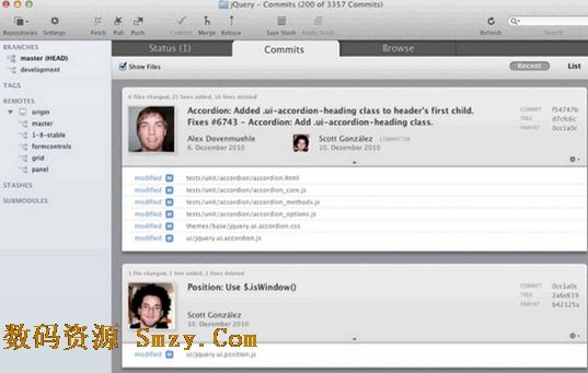 Tower Mac版 (苹果电脑开发软件) 最新版 界面