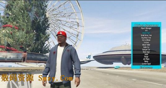 GTA5超级修改器MOD (侠盗猎车手5超级修改器) 最新版 界面预览 - 数码资源网