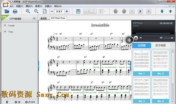 EOP人人钢琴谱下载