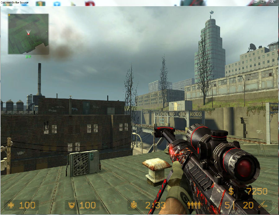 cs1.6巴雷特毁灭模型下载