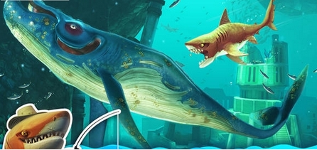 饥饿的鲨鱼世界苹果版(hungry shark world) v1.0 官方最新版