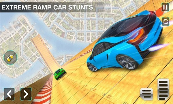 跑车特技赛车Impossible Car Stunt 截图1