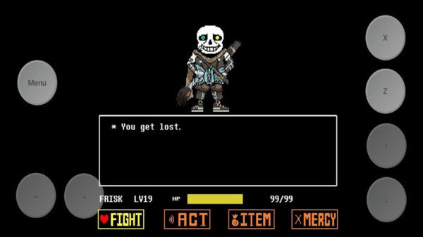 蓝莓之下sans