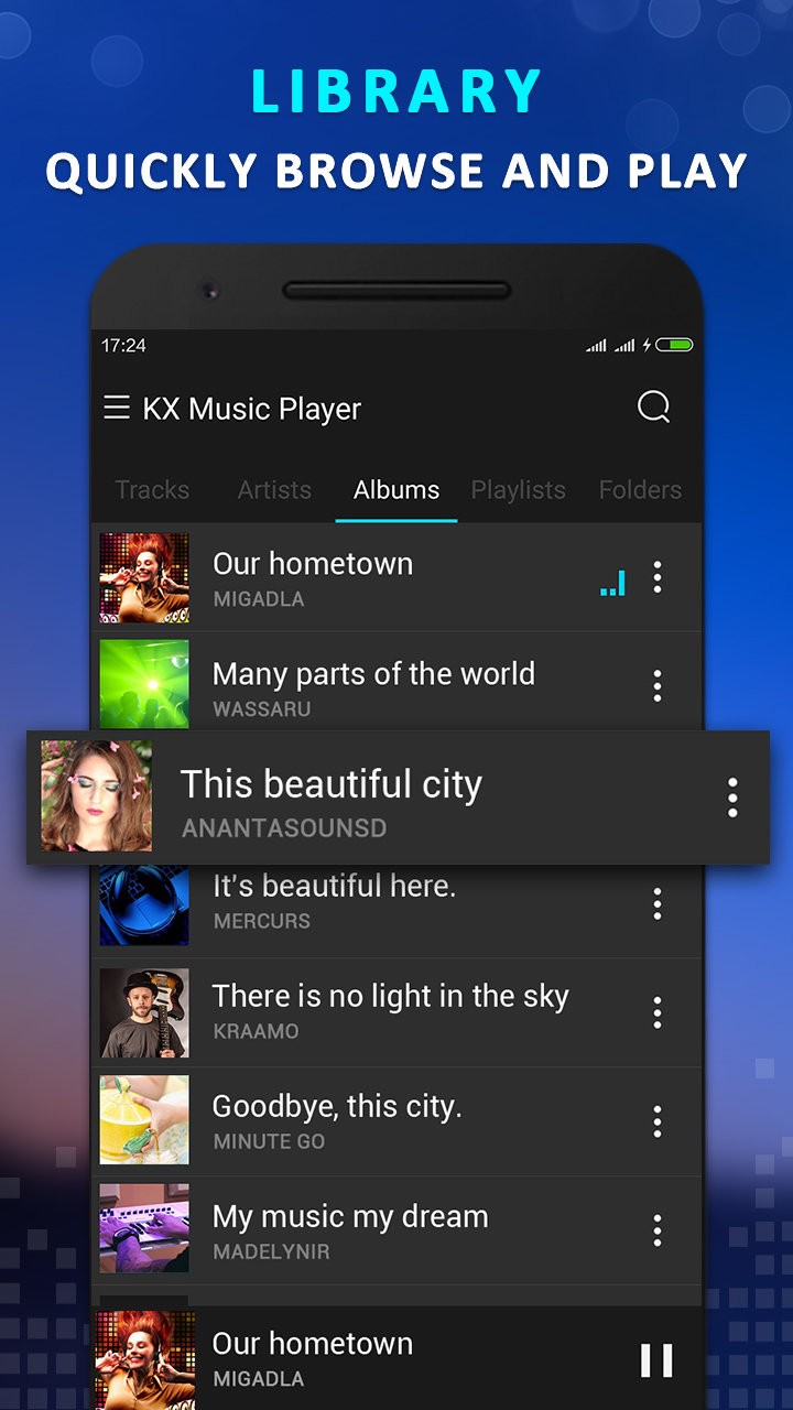 kx music player软件  截图1