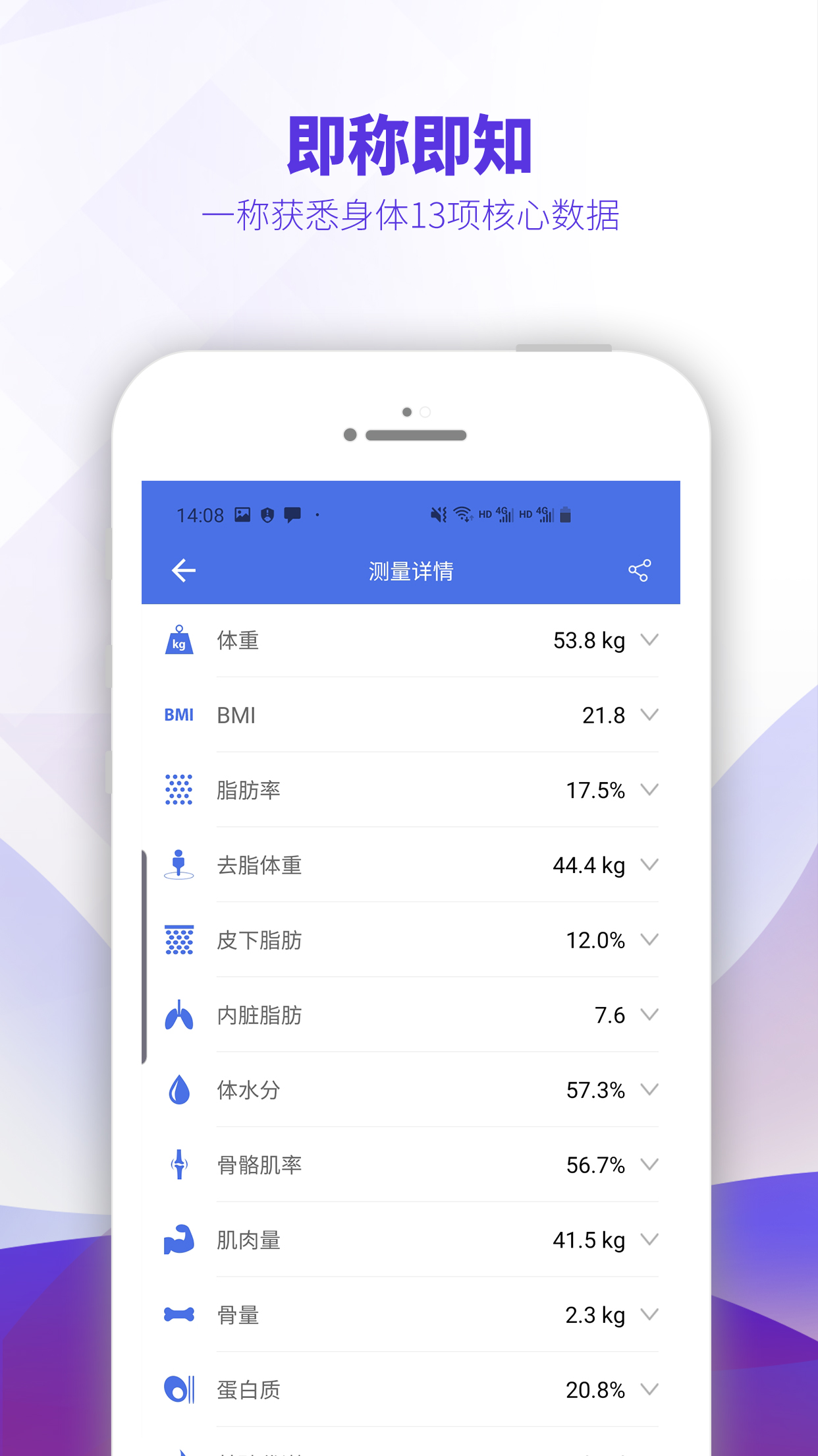 OntoFit智能体脂称app