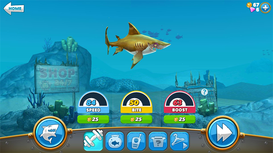 Hungry Shark World饥饿鲨世界国际版 截图1