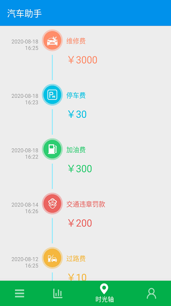 油耗记录app 截图1