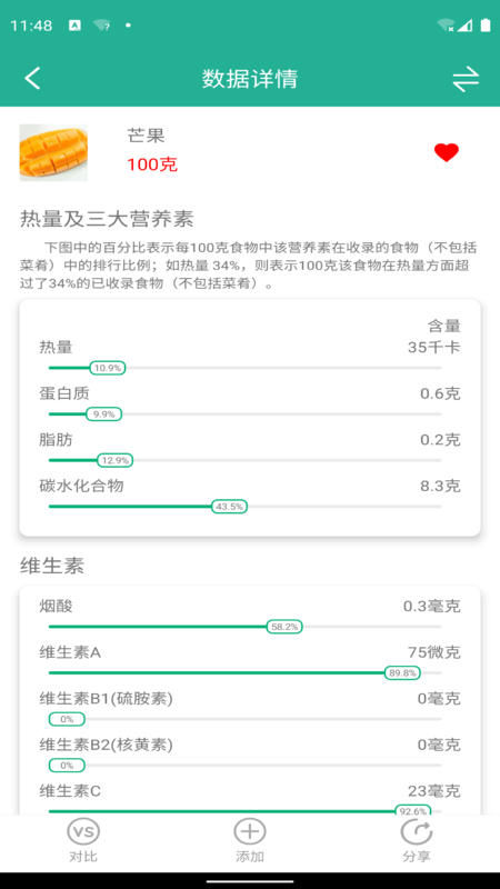 芒贝(健康饮食) 截图1