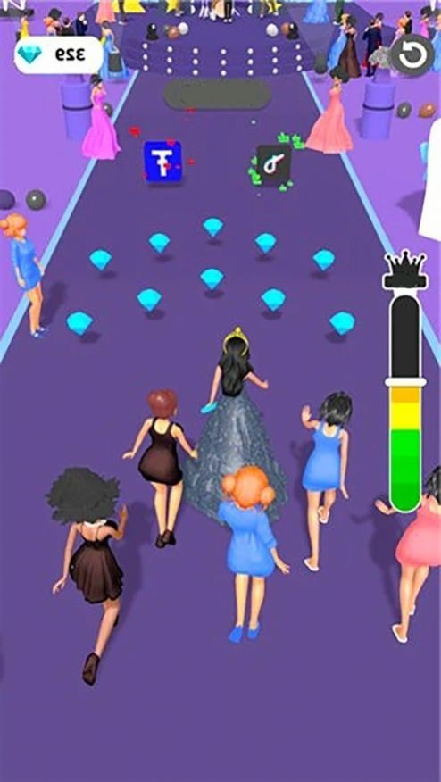 美女疯狂跑酷(Queen Bee Catwalk Beauty Run) 截图4