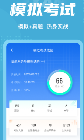 民航乘务员考试聚题库app 1