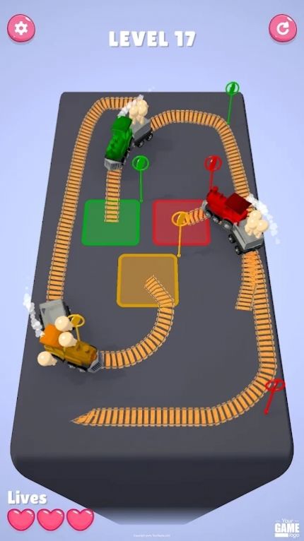 铁路谜题运输(Choo Choo Challenge : Railway Puzzles) 截图1