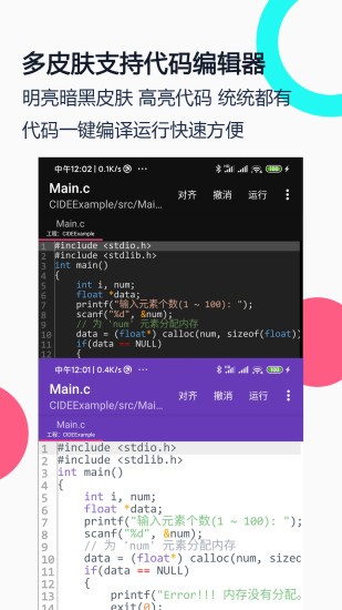 c语言编译器ide 截图1