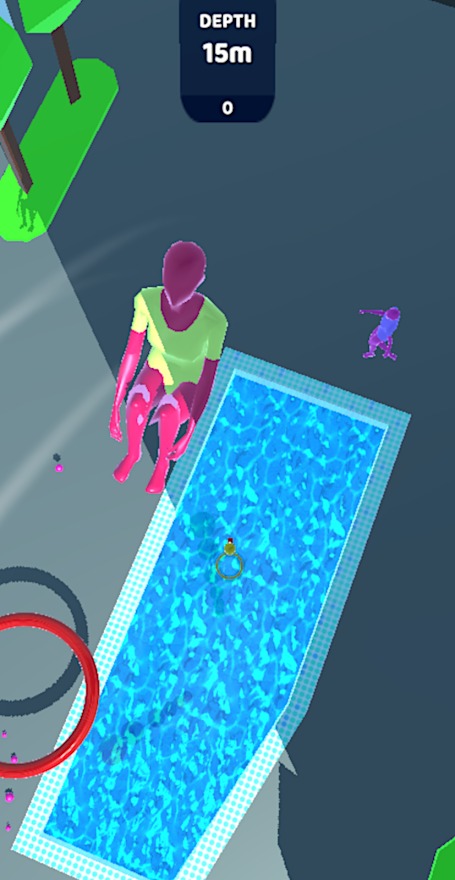 紫色跳水员 截图2