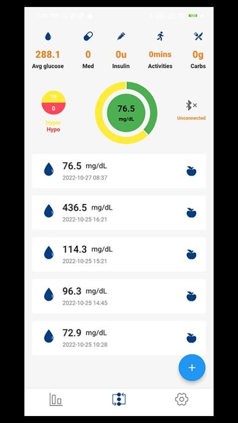 血糖健康管理App 截图4