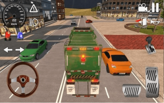 美国垃圾卡车模拟器 截图1