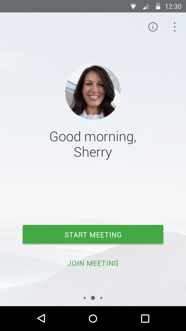 Cisco Webex Meetings app 截图1