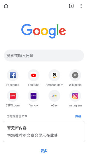 Chrome浏览器安卓版 截图3