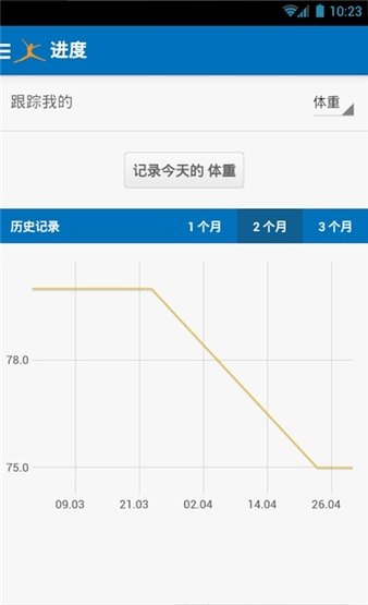 卡路里计算器 截图2