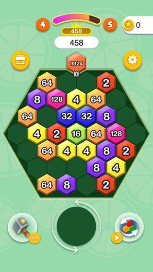 2048六角碰碰碰