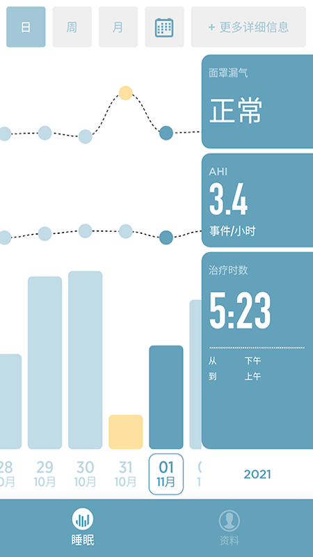 SleepStyle app 截图2