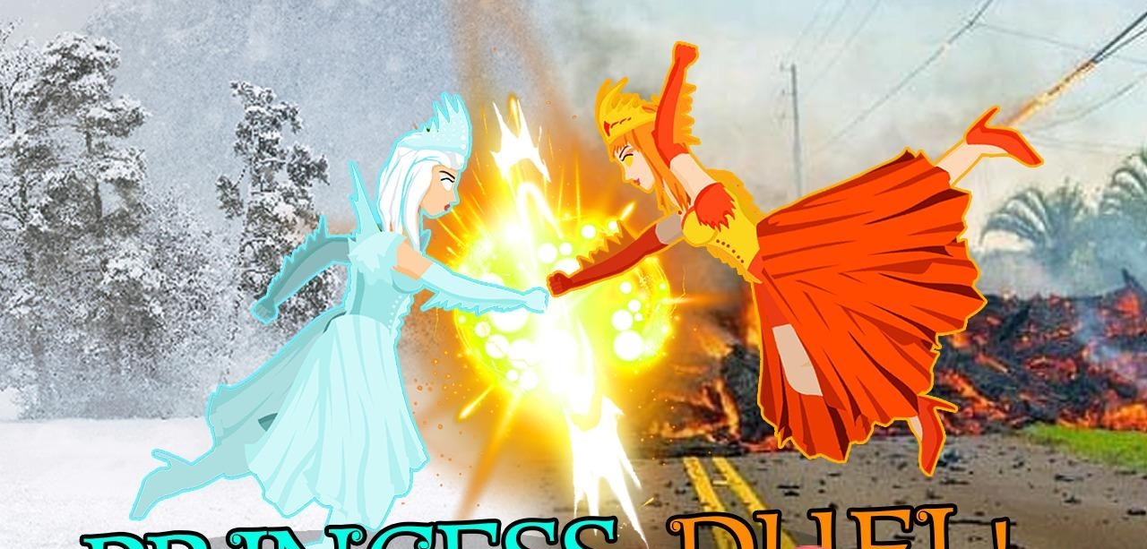 冰火公主格斗Princess Brawl: Ice vs Fire 截图3