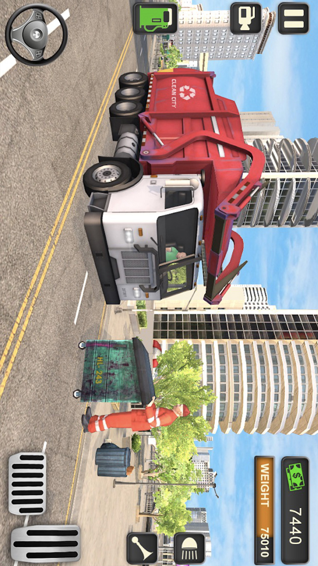 模拟垃圾回收车游戏 截图3