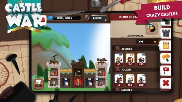 城堡战争空闲岛(castle war idle island) 截图1