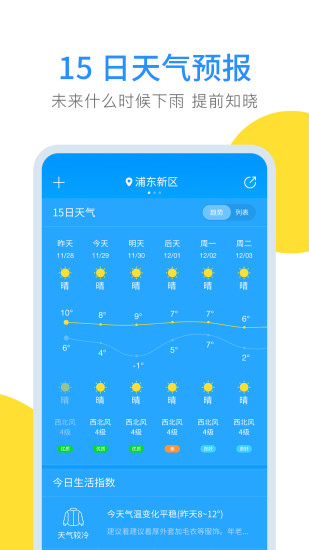 云端天气 截图3