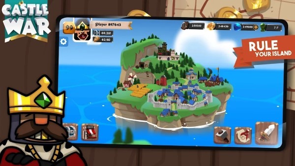 城堡战争空闲岛(castle war idle island) 截图4