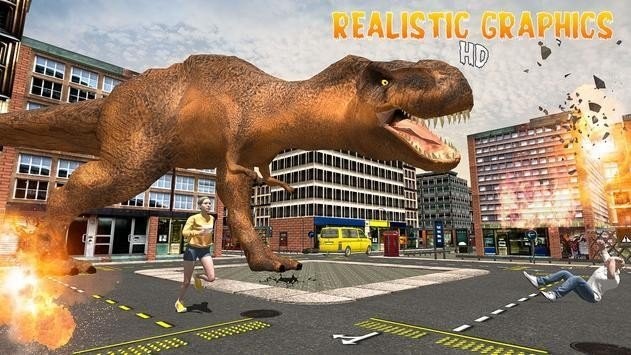 恐龙怪物入侵城市 截图1